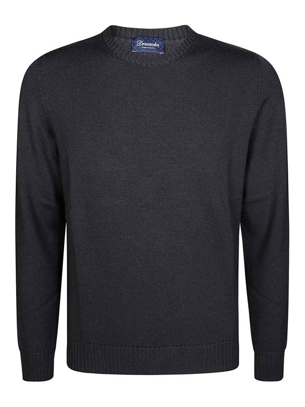 DRUMOHR: クルーネック - クルーネック - グレー