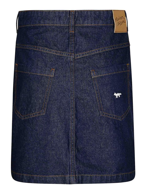 MAISON KITSUNÉ: Miniröcke online - Minirock - Blau