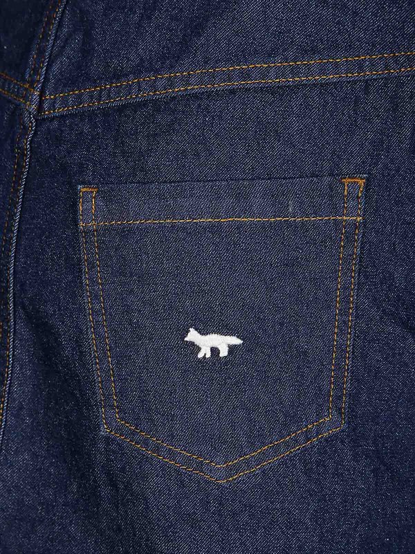 The Best Shops MAISON KITSUNÉ: Miniröcke - Minirock - Blau