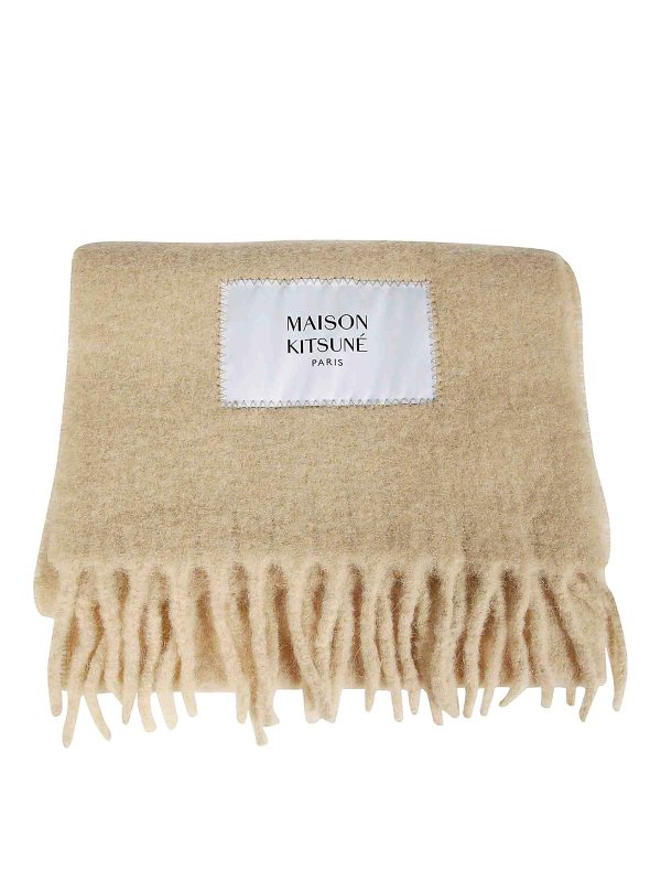 MAISON KITSUNÉ: Schals - Schal - Gelb