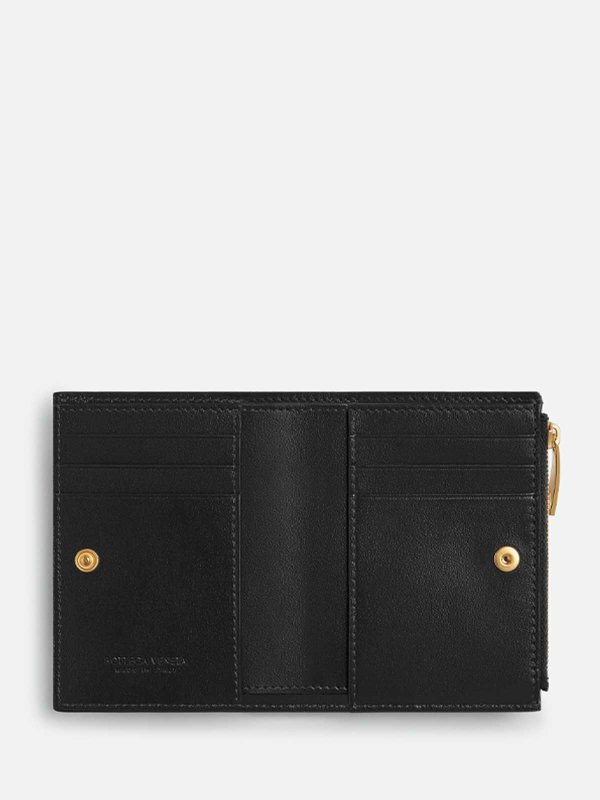 BOTTEGA VENETA: wallets & purses online - `Intrecciato 15 Small Bi-Fold Wallet`