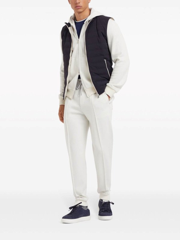 BRUNELLO CUCINELLI: Sudaderas y suéteres online - Sudadera - Crema