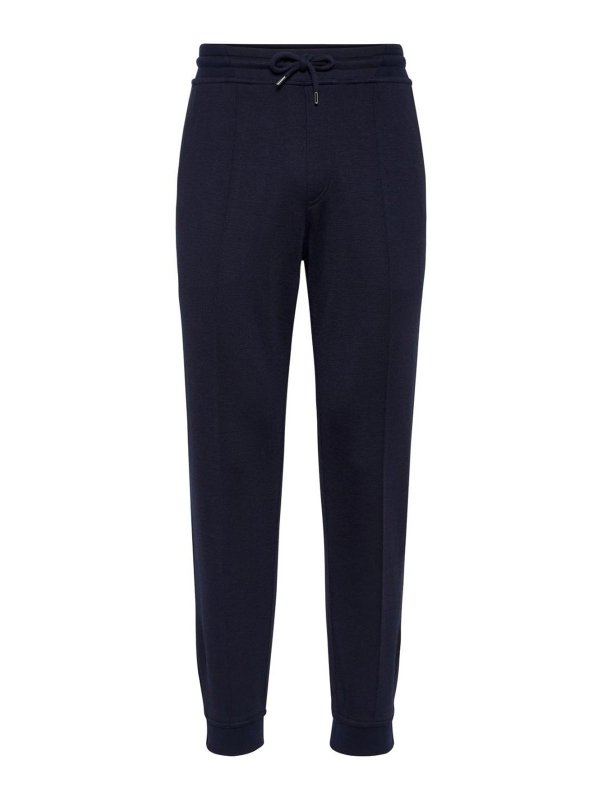 BRUNELLO CUCINELLI: casual trousers - Pants With Crte Detail