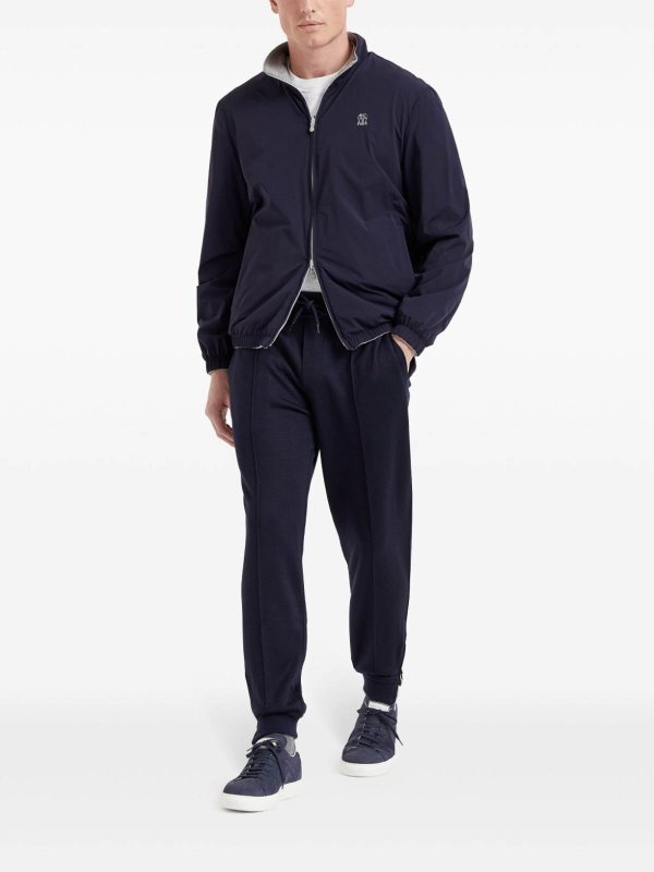 BRUNELLO CUCINELLI: casual trousers online - Pants With Crte Detail