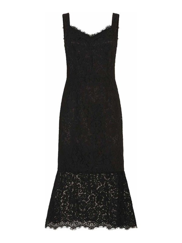 DOLCE & GABBANA: knee length dresses - Dress