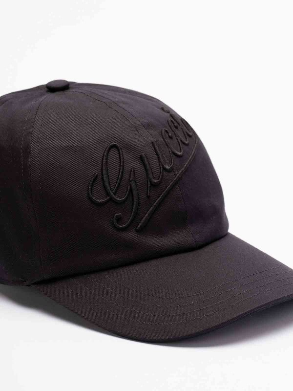 The Best Shops GUCCI: hats & caps - Baseball Hat With Embroidery