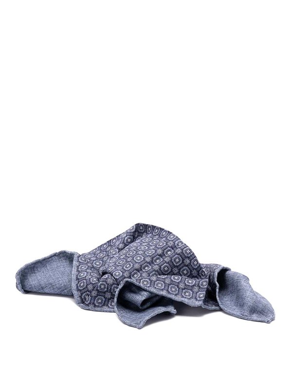 BRUNELLO CUCINELLI: ストール＆ショール - ストール/ショール - ブルー