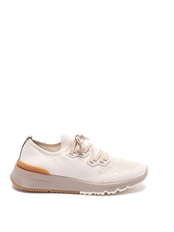 BRUNELLO CUCINELLI: trainers - Knit Sneakers