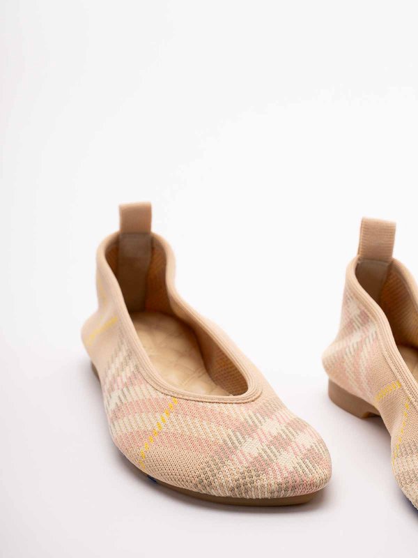 BURBERRY buy online `Baby` `Check` Ballerinas