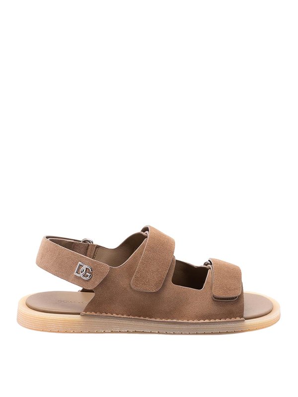 DOLCE & GABBANA: サンダル - サンダル - ベージュ