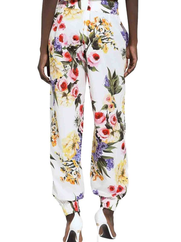 DOLCE & GABBANA: pantaloni casual online - Pantaloni floreali