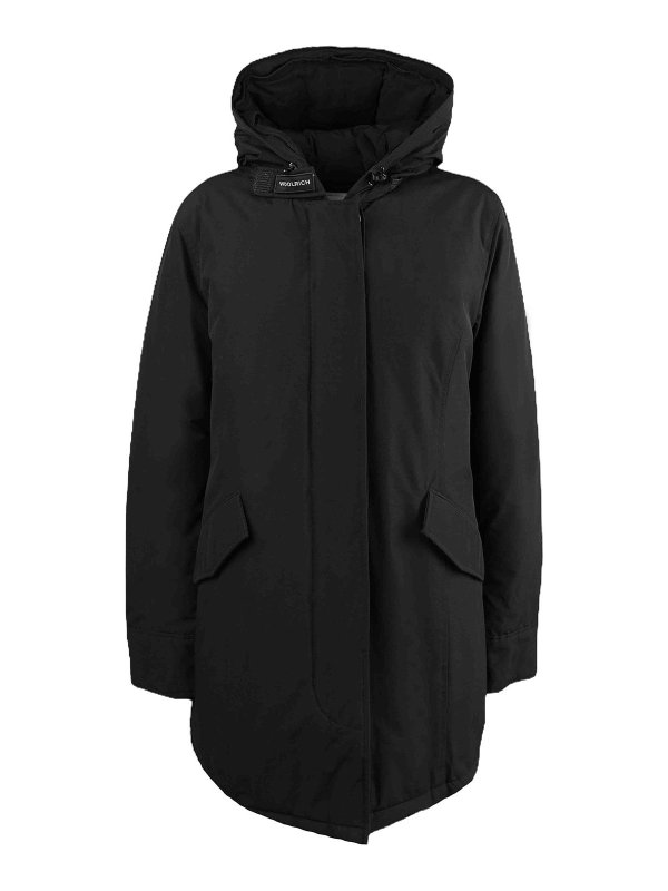 WOOLRICH: カジュアルジャケット - カジュアルジャケット - 黒