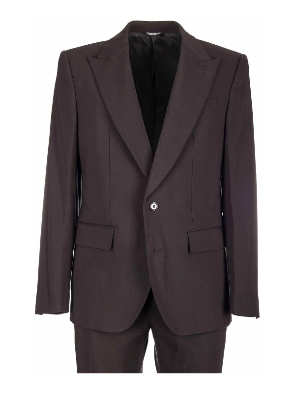 The Best Shops DOLCE & GABBANA: フォーマルスーツ - フォーマルスーツ - 黒