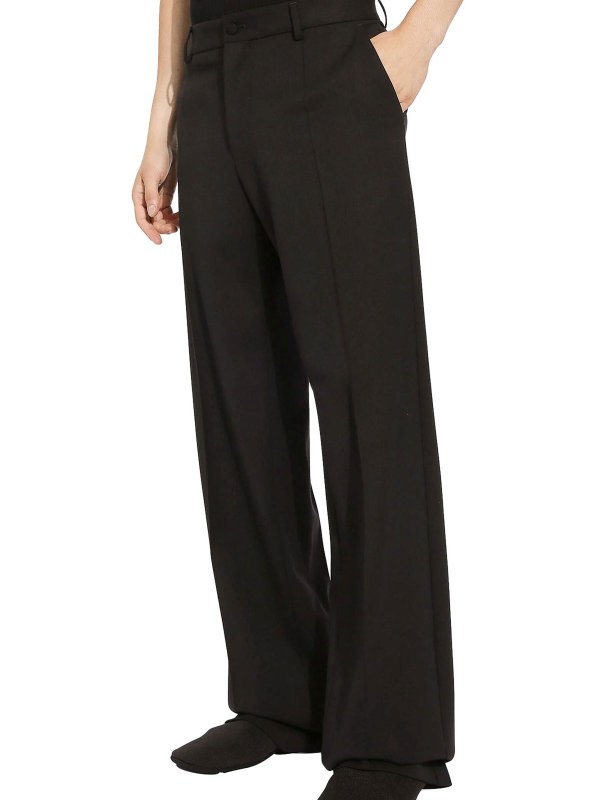 The Best Shops DOLCE & GABBANA: casual trousers - Stretch Wool Pants