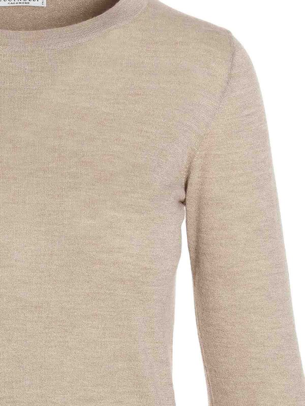 The Best Shops BRUNELLO CUCINELLI: Pull col rond - Pull Col Rond - Beige