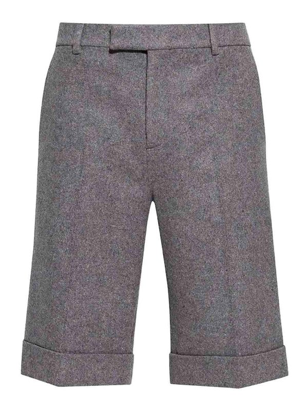 GUCCI: Trousers Shorts - Shorts Cashmere And Lana