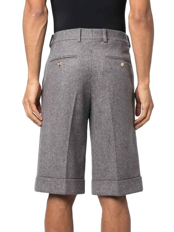 GUCCI: Trousers Shorts online - Shorts Cashmere And Lana