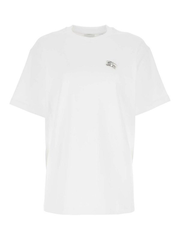 BURBERRY: Camisetas - Camiseta - Blanco