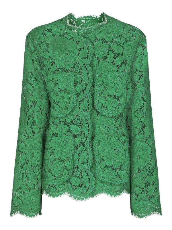 DOLCE & GABBANA: blazers - Blazers In Lace