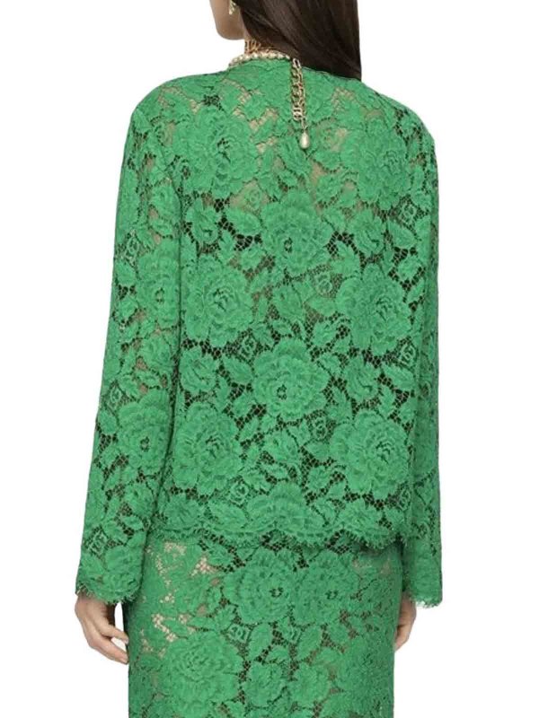 DOLCE & GABBANA: blazers online - Blazers In Lace