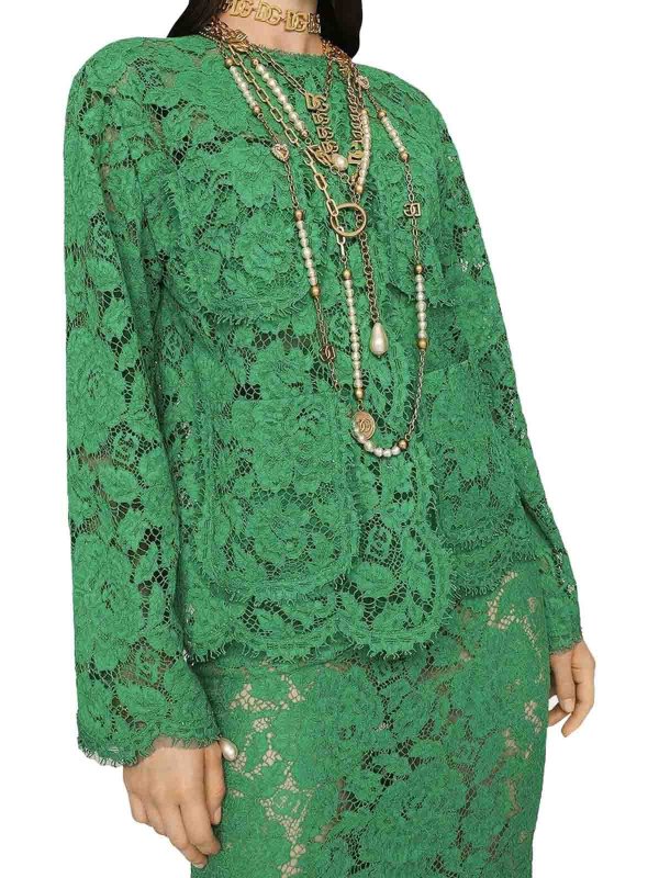 The Best Shops DOLCE & GABBANA: blazers - Blazers In Lace