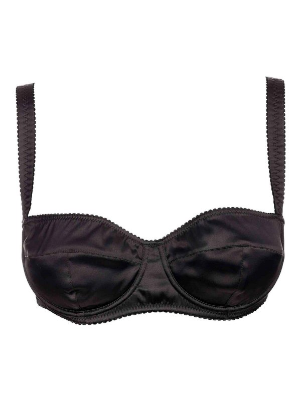 DOLCE & GABBANA: Tops & Tank tops - Satin Balconette Bra