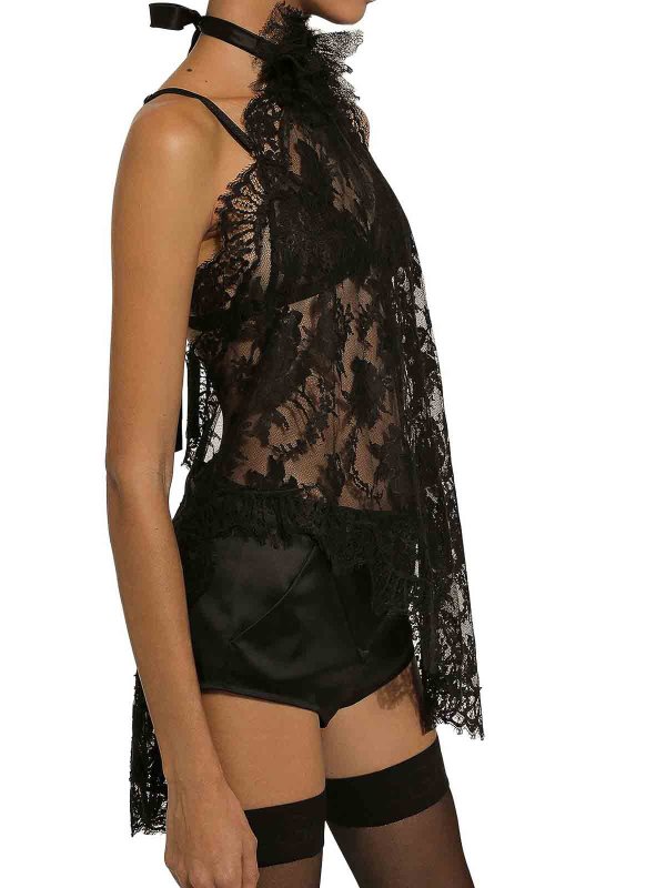 The Best Shops DOLCE & GABBANA: トップス＆タンクトップ - トップ/タンクトップ - 黒