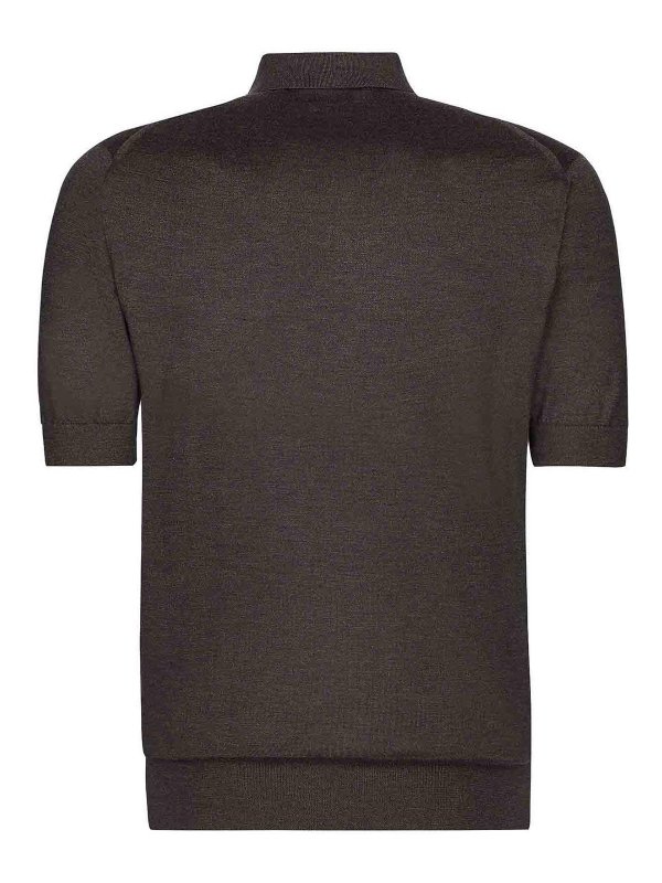 DOLCE & GABBANA: polo shirts online - Silk Polo