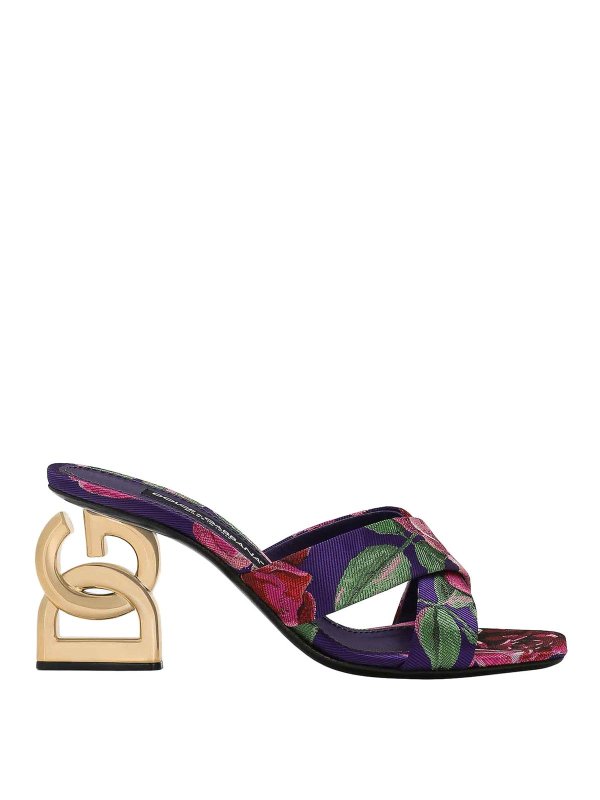 DOLCE & GABBANA: ミュール - ミュール - フクシア