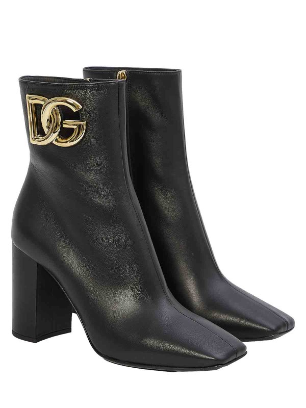 DOLCE & GABBANA: ブーティー online - アンクルブーツ - 黒
