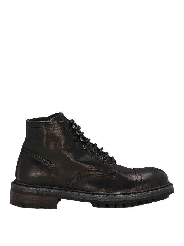 DOLCE & GABBANA: tronchetti - Bernini Ankle Boots