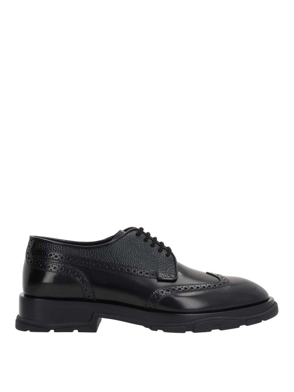 ALEXANDER MCQUEEN: Chaussures classiques - Chaussures - Noir