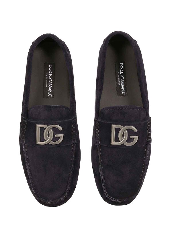 Loafers With Logo shop online: DOLCE & GABBANA