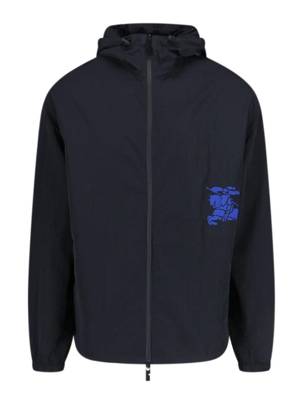 BURBERRY: blazers - Hooded jacket