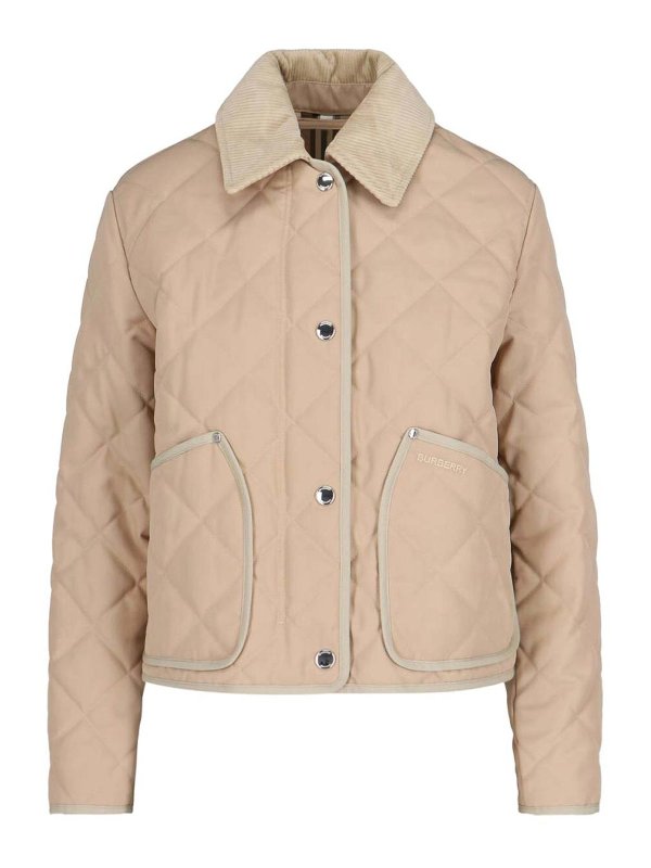 BURBERRY: blazers - Quilted Jacket