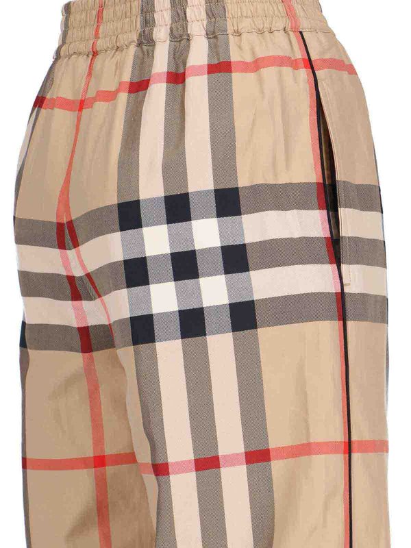 Wide trousers shop online: BURBERRY