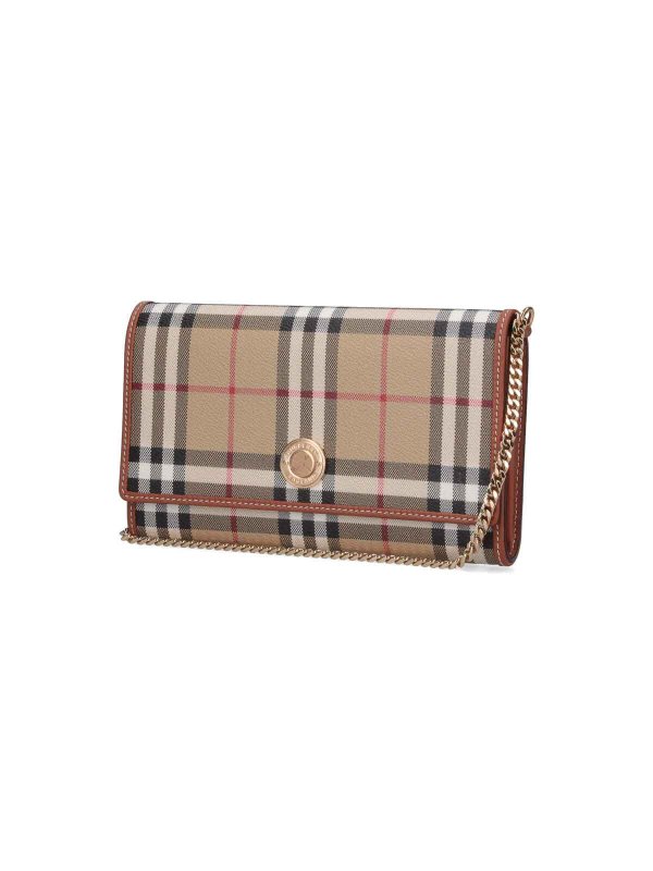 BURBERRY: wallets & purses online - Shoulder wallet