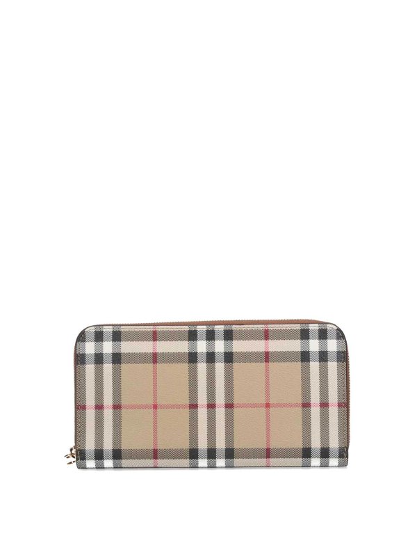 BURBERRY: wallets & purses - Zip wallet