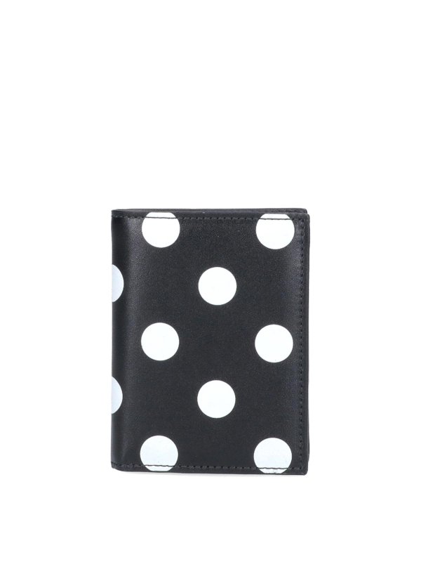 COMME DES GARCONS: wallets & purses - Polka Dot Bifold Wallet