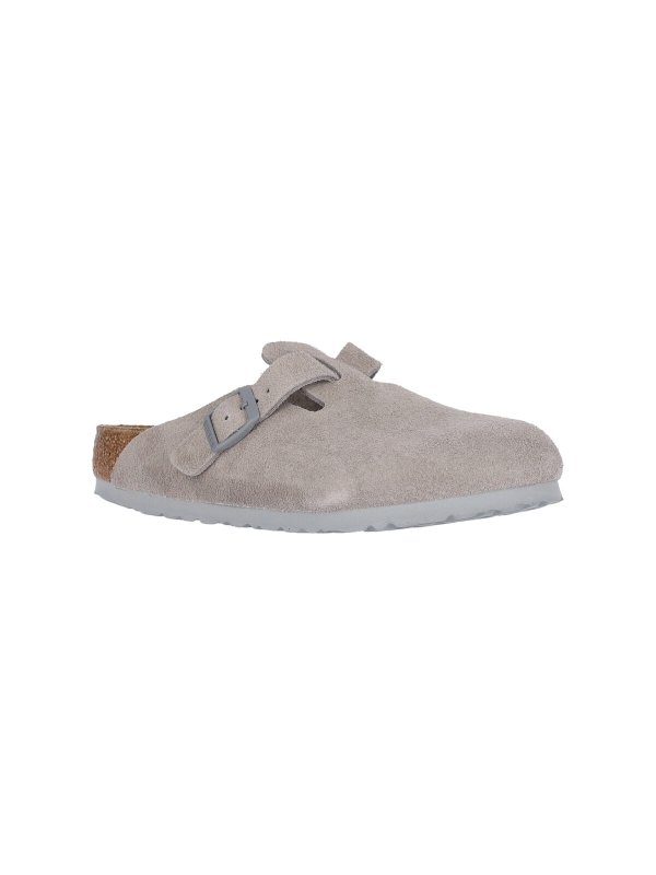 BIRKENSTOCK: Mules online - Mules - Grau