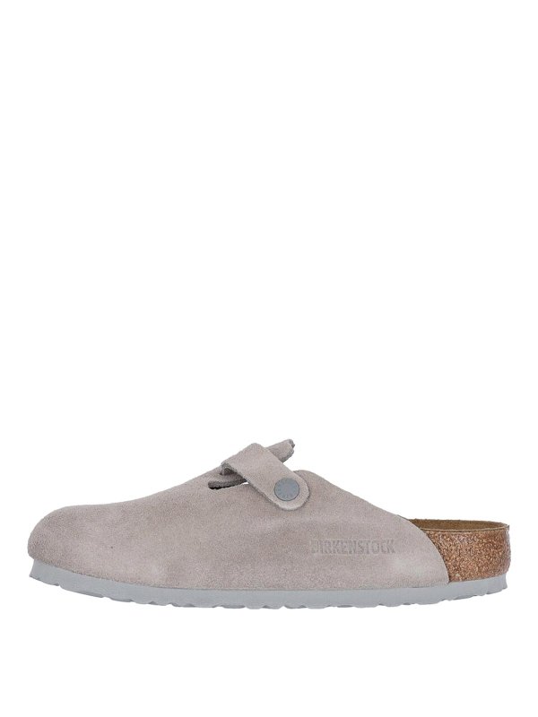 The Best Shops BIRKENSTOCK: Mules - Mules - Grau
