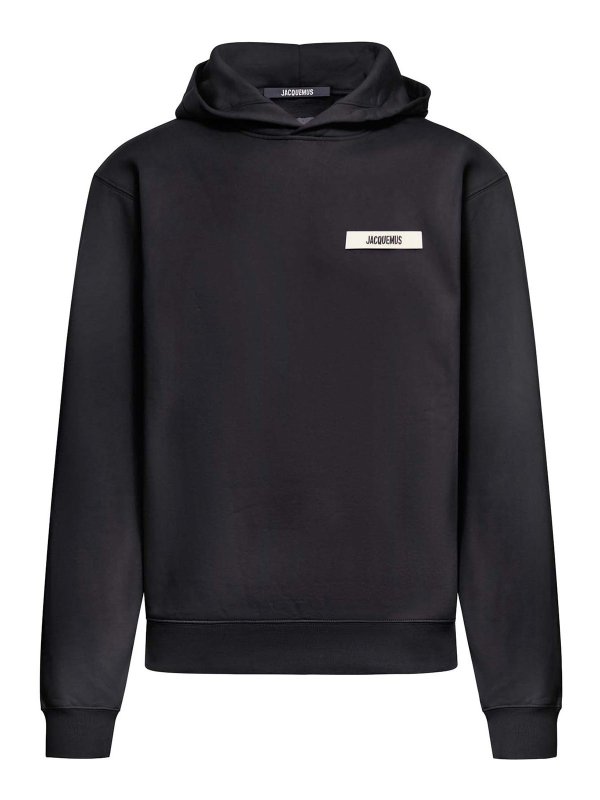 JACQUEMUS: Sudaderas y suéteres - Sudadera - Negro