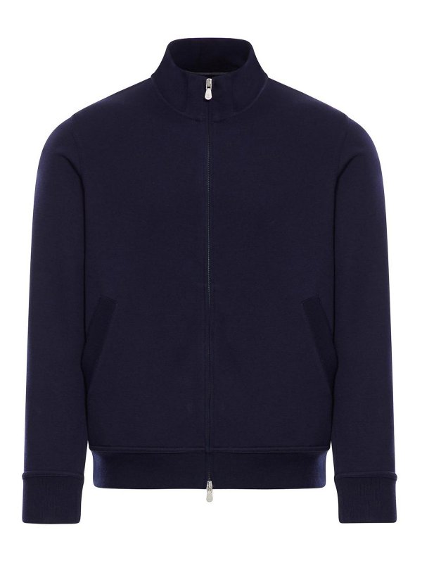 BRUNELLO CUCINELLI: スウェット＆セーター - スウェットシャツ/セーター - ブルー