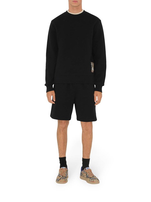 BURBERRY: トラウザーショーツ online - ショートパンツ - 黒