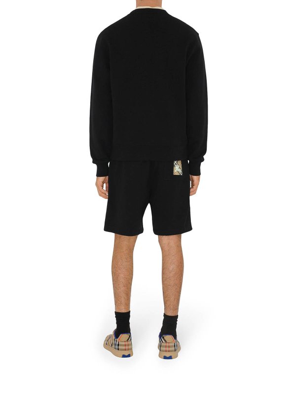 ショートパンツ - 黒 shop online: BURBERRY