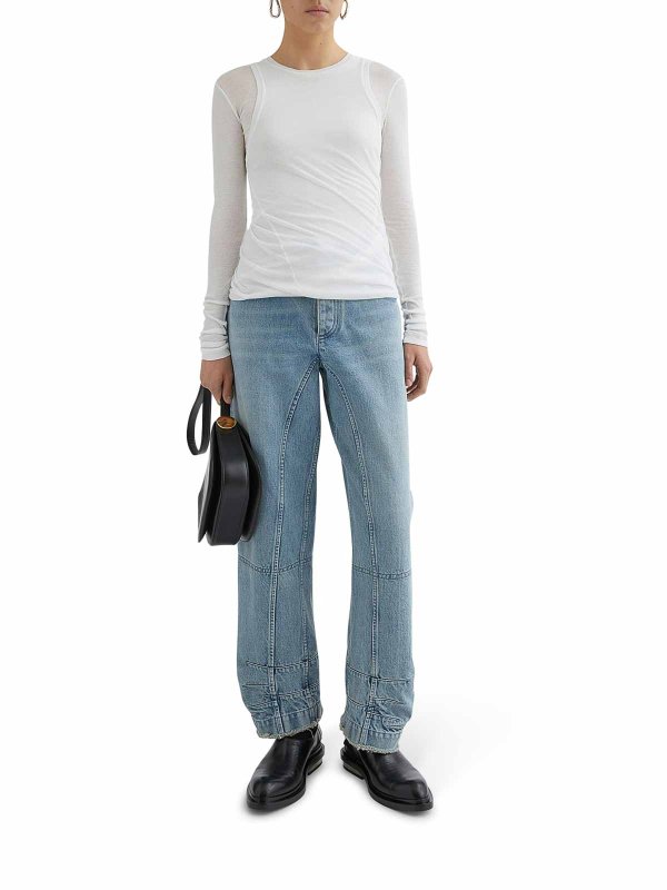 JIL SANDER: t-shirts online - Multilayer Cotton T-Shirt