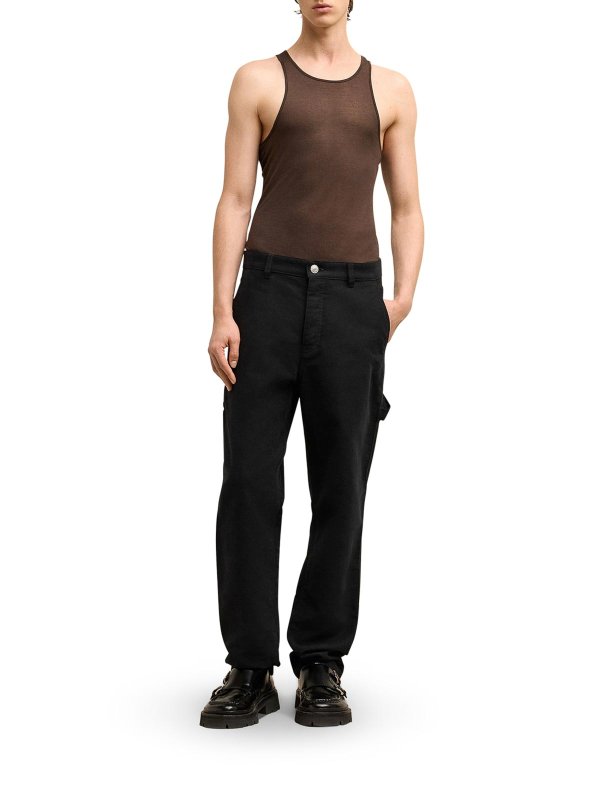 AMI PARIS: Trousers Shorts online - Worker Trousers