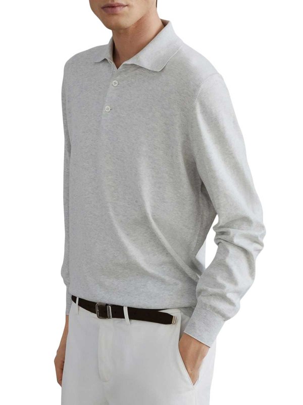 The Best Shops BRUNELLO CUCINELLI: Strickpullover mit Rundhalsausschnitt - Rundhalspullover - Nude