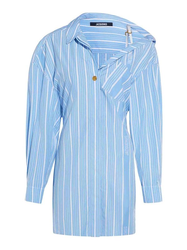 JACQUEMUS: camicie - La Mini Robe Chemise