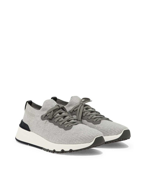 BRUNELLO CUCINELLI: trainers online - Knitted Runners